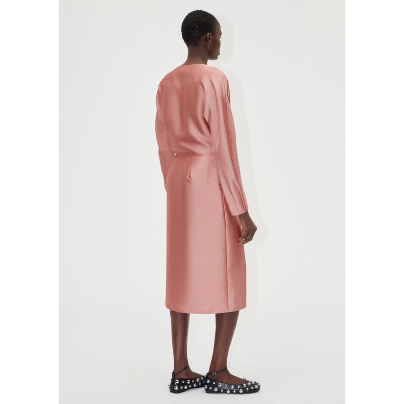 Stine Goya Long Sleeve Midi Dress image number 1